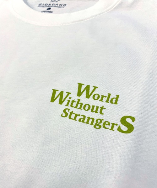 GIORDANO（ジョルダーノ）の「[ GIORDANO ] GOLFDOORグラフィックTシャツ（Tシャツ/カットソー・レディース・ホワイト・LARGE/MEDIUM/X-LARGE）」の4枚目の写真