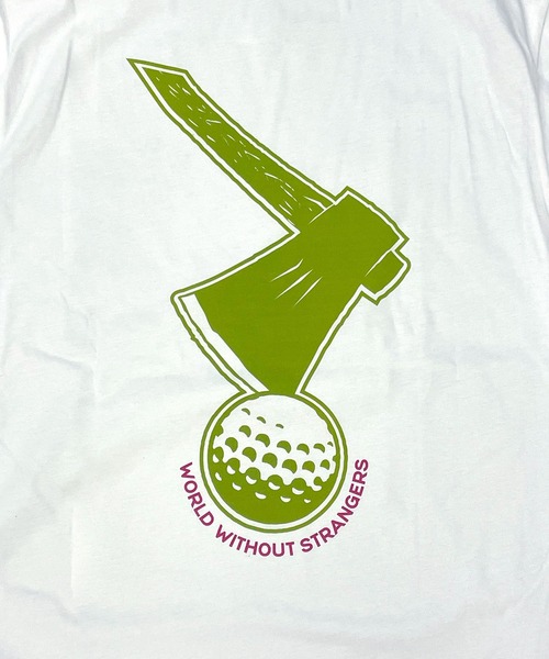 GIORDANO（ジョルダーノ）の「[ GIORDANO ] GOLFDOORグラフィックTシャツ（Tシャツ/カットソー・レディース・ホワイト・LARGE/MEDIUM/X-LARGE）」の5枚目の写真