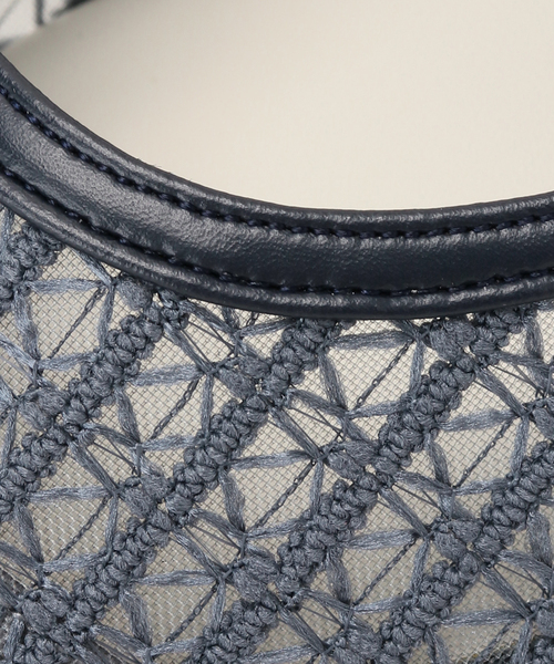 LE TALON（ルタロン）の「6cmポインテッドレースアンクルストラップミュール（パンプス・レディース・ネイビー/アイボリー・MEDIUM/SMALL/LARGE/X-LARGE）」の12枚目の写真