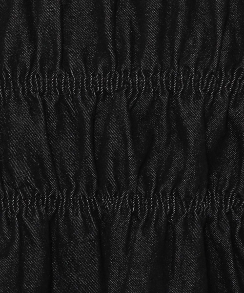 LOWRYS FARM（ローリーズファーム）の「２WAYシャーリングブラウスロングスリーブ　968606（シャツ/ブラウス・レディース・ブラック/ブルー/ブルー系その他/ブラック系その他/アイボリー/ブラウン・FREE）」の17枚目の写真