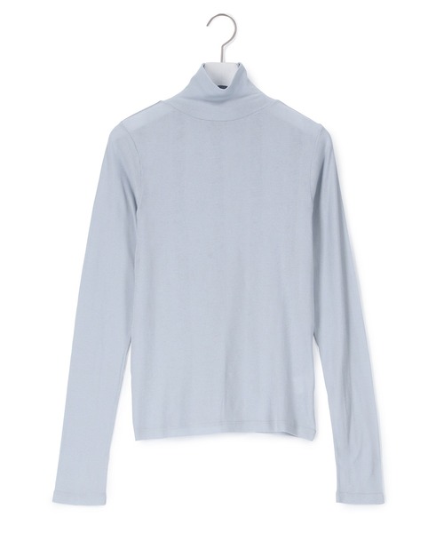 MILLER（ミラー）の「【MILLER for ADAM ET ROPE'】別注 TURTLE NECK TEE（Tシャツ/カットソー・レディース・オフホワイト/ラベンダー/ダークブラウン・FREE）」の10枚目の写真