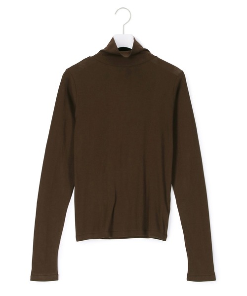MILLER（ミラー）の「【MILLER for ADAM ET ROPE'】別注 TURTLE NECK TEE（Tシャツ/カットソー・レディース・オフホワイト/ラベンダー/ダークブラウン・FREE）」の20枚目の写真