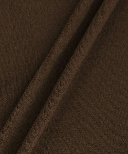 MILLER（ミラー）の「【MILLER for ADAM ET ROPE'】別注 TURTLE NECK TEE（Tシャツ/カットソー・レディース・オフホワイト/ラベンダー/ダークブラウン・FREE）」の21枚目の写真