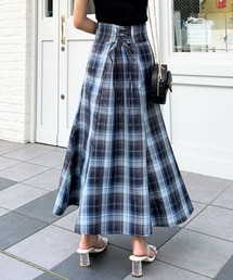 INGNI | BackレースUPチェック柄マーメイド／スカート(スカート)