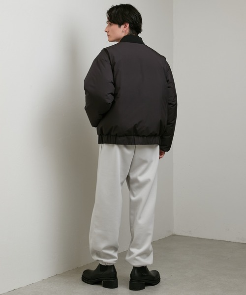 21時までボンさま専用 lui‘s ホワイトグースダウンブルゾン 黒 S Lui's（ルイス）の「ホワイトグースダウンブルゾン（ダウン