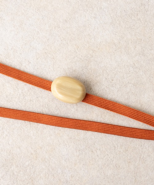 ゆかた館グレース（ユカタカングレース）の「帯飾り　beige & green（和装小物・レディース・サックスブルー系2/グレー系2/オレンジ系1/ホワイト系1/カーキ系1/カーキ系2/サックスブルー系1/ライトイエロー系1/グレー系1/ライトイエロー系2/ホワイト系2/オレンジ系2/ブラック系1/ブラック系2/イエロー系1/イエロー系2・FREE）」の15枚目の写真