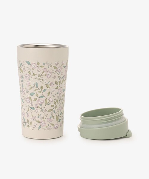 naptime タンブラー　White フラワー Tumbler -Nashiji White- | 畑萬陶苑 ONLINE SHOP