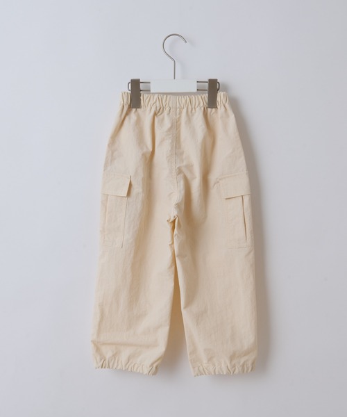 CIAOPANIC TYPY(チャオパニックティピー)の「【KIDS】【WEB限定】ナイロンカーゴパラシュートパンツ(カーゴパンツ・キッズ・アイボリー/ブラック/カーキ・S/M/L/XL/XXL)」の12枚目の写真