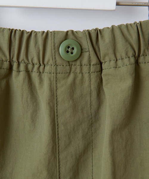 CIAOPANIC TYPY(チャオパニックティピー)の「【KIDS】【WEB限定】ナイロンカーゴパラシュートパンツ(カーゴパンツ・キッズ・アイボリー/ブラック/カーキ・S/M/L/XL/XXL)」の16枚目の写真