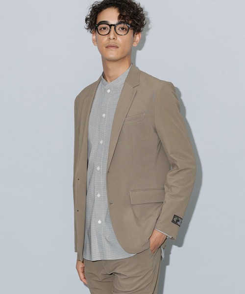 NANO universe（ナノユニバース）の「｢Damerino｣ スーパーストレッチトリコット セットアップ / ジャケット＆パンツ（セットアップ・メンズ・ブラック/ネイビー/ベージュ・S/M/L/XL）」の19枚目の写真