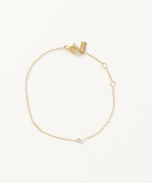 ebine(エビネ)の「金属アレルギー対応 サージカルステンレス Alphabet Zirconia Bracelet(ブレスレット・レディース・I/C/Y/H/E/M/S/J/K/F/N/T/D/R/A/W・FREE)」の7枚目の写真