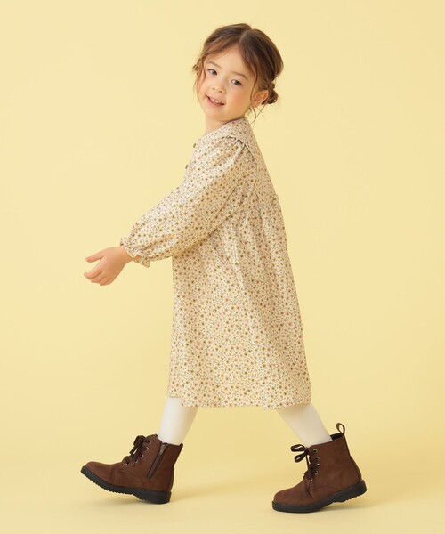 BEAMS mini(ビームスミニ)の「BEAMS mini / フラワー コーデュロイ ワンピース 23FW (90~150cm)(ワンピース・キッズ・レッド系その他2/サックスブルー/ホワイト系その他5・110/130/150/140/120/100/90)」の22枚目の写真