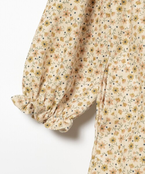 BEAMS mini(ビームスミニ)の「BEAMS mini / フラワー コーデュロイ ワンピース 23FW (90~150cm)(ワンピース・キッズ・レッド系その他2/サックスブルー/ホワイト系その他5・110/130/150/140/120/100/90)」の12枚目の写真