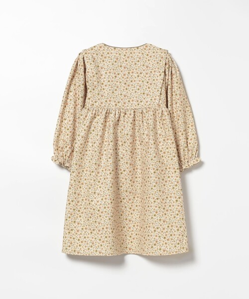BEAMS mini(ビームスミニ)の「BEAMS mini / フラワー コーデュロイ ワンピース 23FW (90~150cm)(ワンピース・キッズ・レッド系その他2/サックスブルー/ホワイト系その他5・110/130/150/140/120/100/90)」の10枚目の写真