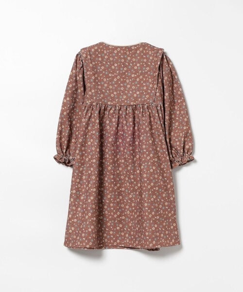 BEAMS mini(ビームスミニ)の「BEAMS mini / フラワー コーデュロイ ワンピース 23FW (90~150cm)(ワンピース・キッズ・レッド系その他2/サックスブルー/ホワイト系その他5・110/130/150/140/120/100/90)」の7枚目の写真
