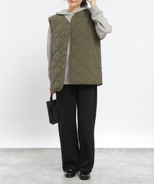 GLOBAL WORK Smile Seed Store(グローバルワーク スマイルシードストア)の「【WEB限定】フクレジャガードイージーパンツ/979831(その他パンツ・レディース・ネイビー/アイボリー/ブラック・LARGE/MEDIUM/X-LARGE/SMALL)」の11枚目の写真