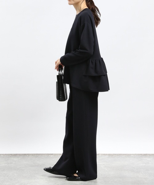 GLOBAL WORK Smile Seed Store(グローバルワーク スマイルシードストア)の「【WEB限定】フクレジャガードイージーパンツ/979831(その他パンツ・レディース・ネイビー/アイボリー/ブラック・LARGE/MEDIUM/X-LARGE/SMALL)」の17枚目の写真