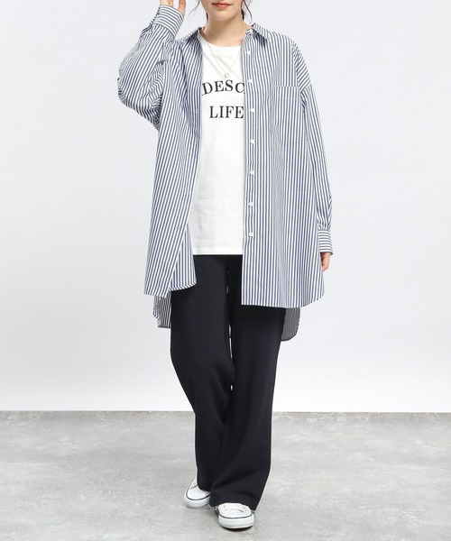 GLOBAL WORK Smile Seed Store(グローバルワーク スマイルシードストア)の「【WEB限定】フクレジャガードイージーパンツ/979831(その他パンツ・レディース・ネイビー/アイボリー/ブラック・LARGE/MEDIUM/X-LARGE/SMALL)」の19枚目の写真