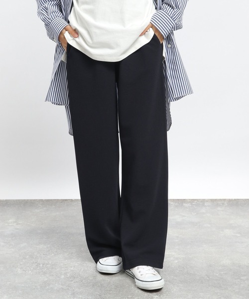 GLOBAL WORK Smile Seed Store(グローバルワーク スマイルシードストア)の「【WEB限定】フクレジャガードイージーパンツ/979831(その他パンツ・レディース・ネイビー/アイボリー/ブラック・LARGE/MEDIUM/X-LARGE/SMALL)」の21枚目の写真