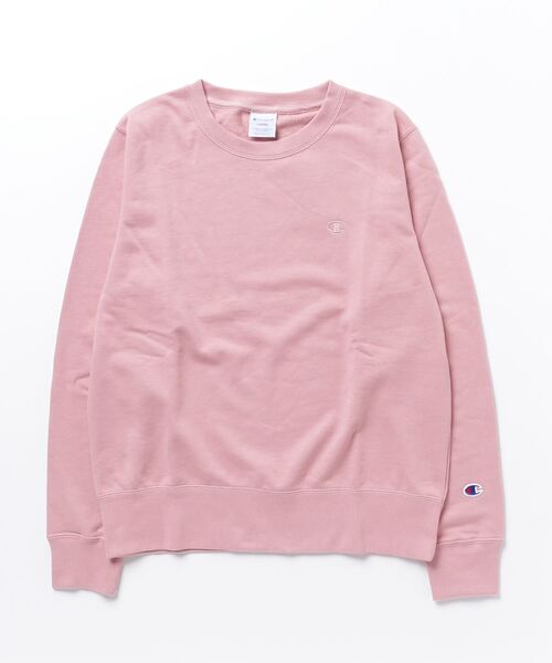Champion（チャンピオン）の「チャンピオン  CREW NECK SWEATSHIRT_（スウェット・レディース・ピンク/グレー/ベージュ/コーラル/ブラウン・L/M）」の4枚目の写真