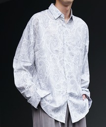 MinoriTY | 【MinoriTY】マルチプリント総柄ビッグシルエットシャツ オーバーサイズ ビッグシルエット ルーズフィット メンズ 秋服(シャツ/ブラウス)
