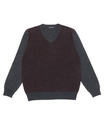 TOKYO SHIRTS | ヘリンボーン ベーシック ニットセーター(ニット/セーター)