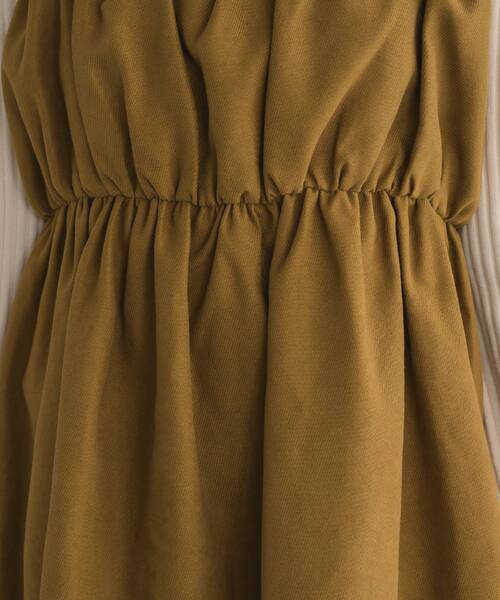 RETRO GIRL（レトロガール）の「ギャザーミニOP（ワンピース・レディース・ブラック/ライトグレー/イエロー・FREE）」の8枚目の写真