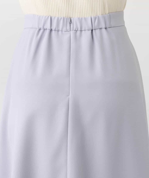 MK MICHEL KLEIN（エムケーミッシェルクラン）の「ラップ風デザインフレアスカート/洗える（スカート・レディース・ネイビー/ライトブルー・38）」の19枚目の写真