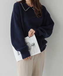 La-gemme | パールカラーニット(ニット/セーター)