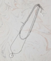 JEANASIS | 【ステンレス】コイン2レンネックレス/991848(ネックレス)