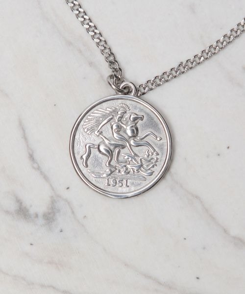 JEANASIS（ジーナシス）の「【ステンレス】コイン2レンネックレス/991848（ネックレス・レディース・ゴールド/シルバー・FREE）」の11枚目の写真