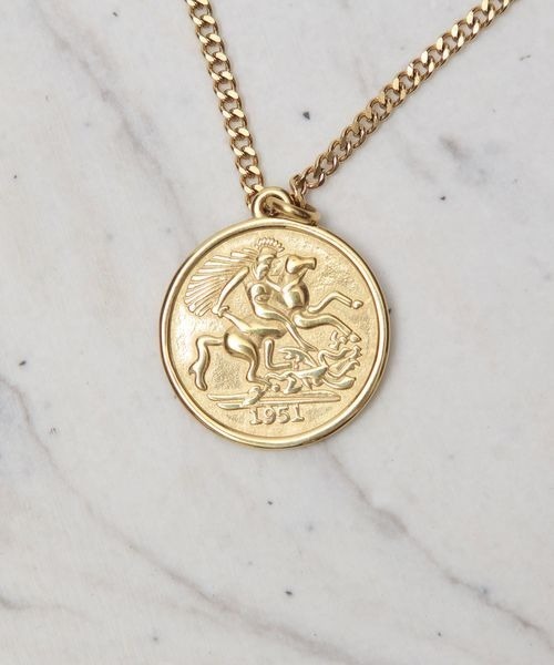 JEANASIS（ジーナシス）の「【ステンレス】コイン2レンネックレス/991848（ネックレス・レディース・ゴールド/シルバー・FREE）」の15枚目の写真