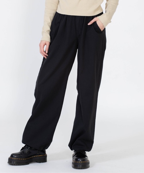 X-girl(エックスガール)の「EASY PANTS(その他パンツ・レディース・ライトグリーン/ブラック/ライトグレー・S/XS/M)」の1枚目の写真