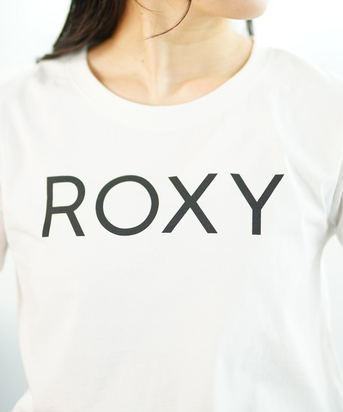 セール】ROXY/ロキシー 半袖Tシャツ ブランドロゴ クルーネック