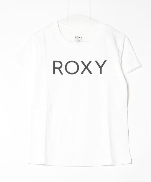 ROXY(ロキシー)の「ROXY/ロキシー 半袖Tシャツ ブランドロゴ クルーネック RST241079(Tシャツ/カットソー・レディース・ブラック/ホワイト・L/M/S)」の22枚目の写真