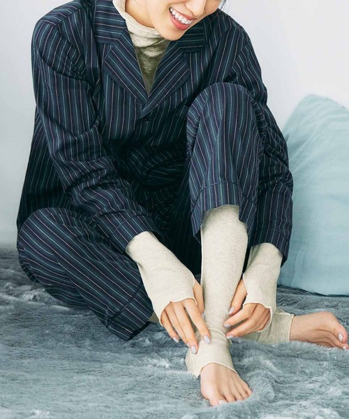 IEDIT（イディット）の「ＩＥＤＩＴ　綿１００％エニワイズ加工の肌心地がやさしいインナーセット（インナーウェア/肌着・レディース・杢グレー/アイボリー/グリーン・LARGE/XX-LARGE/MEDIUM/X-LARGE/XXX-LARGE/SMALL）」の5枚目の写真