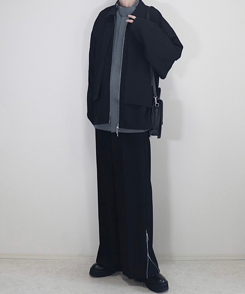 ♡極美品♡ セオリー　コットンウール　ブルゾン　ジップアップ　S ベージュ ♡極美品♡ セオリー コットンウール ブルゾン ジップアップ S