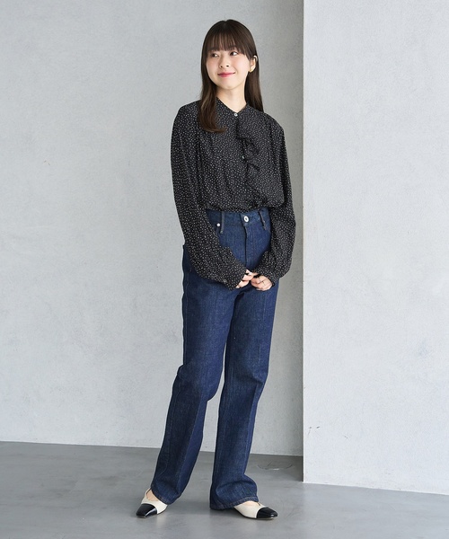 LE TALON（ルタロン）の「3cmスクエアコンビメリージェーン（パンプス・レディース・オートミール・23.5cm/24cm/23cm/22.5cm/25cm/24.5cm/21/21.5/22cm/25.5cm）」の14枚目の写真