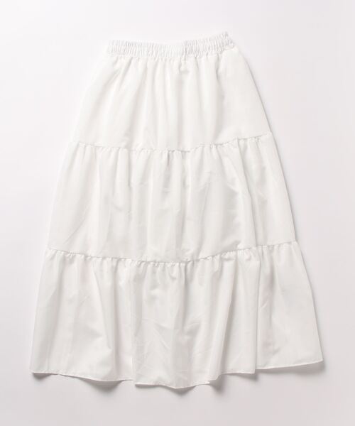 urge:(アージコロン )の「【URGE:】フレア ミモレ丈 ロングスカート(スカート・レディース・ホワイト/ブラック・SMALL/MEDIUM/LARGE/X-LARGE)」の6枚目の写真