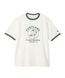 Champion（チャンピオン）の「【Champion/チャンピオン】メンズ メンズカジュアル ショートスリーブリンガーTシャツ（Tシャツ/カットソー）」