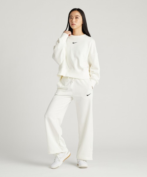 NIKE（ナイキ）の「《セットアップ対応商品》ナイキ スポーツウェア フェニックス フリース ウィメンズ ハイウエスト ワイドレッグ フレンチ テリー スウェットパンツ / Nike Sportswear Phoenix Fleece Women's High-Waisted Wide-Leg French Terry Sweatpants＜XS-2XL 展開＞（スウェットパンツ・レディース・ブラウン系その他/グレー系その他/クリーム/ブラック・XL/S/2XL/M/L/XS）」の16枚目の写真