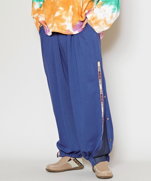 チャイハネ(チャイハネ)の「【チャイハネ】アメキマMEN'Sスウェットパンツ(スウェットパンツ・メンズ・ブラック/ネイビー・FREE)」の1枚目の写真