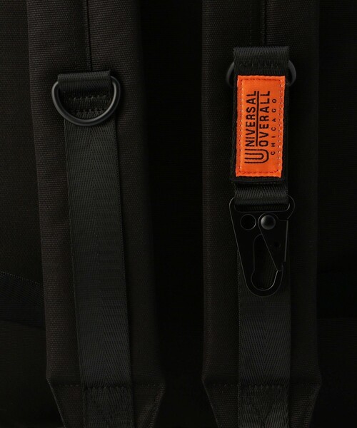 UNIVERSAL OVERALL（ユニバーサルオーバーオール）の「【UNIVERSAL OVERALL/ユニバーサルオーバーオール】11ポケットリュック 15L（バックパック/リュック・メンズ・ブラック/オリーブ・FREE）」の6枚目の写真