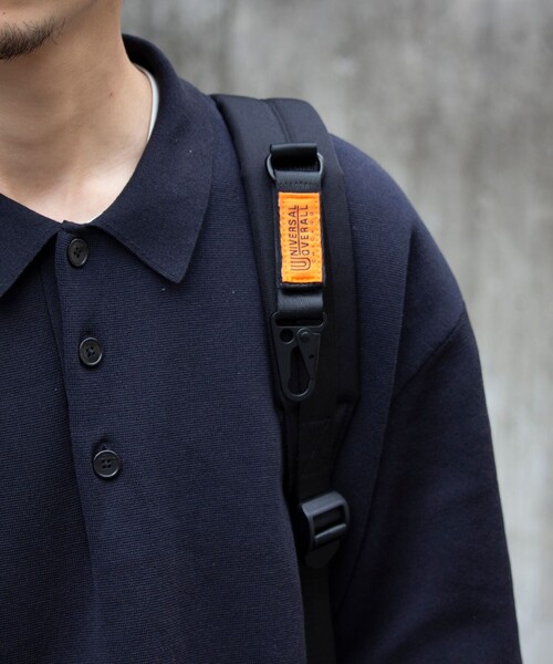 UNIVERSAL OVERALL（ユニバーサルオーバーオール）の「【UNIVERSAL OVERALL/ユニバーサルオーバーオール】11ポケットリュック 15L（バックパック/リュック・メンズ・ブラック/オリーブ・FREE）」の14枚目の写真