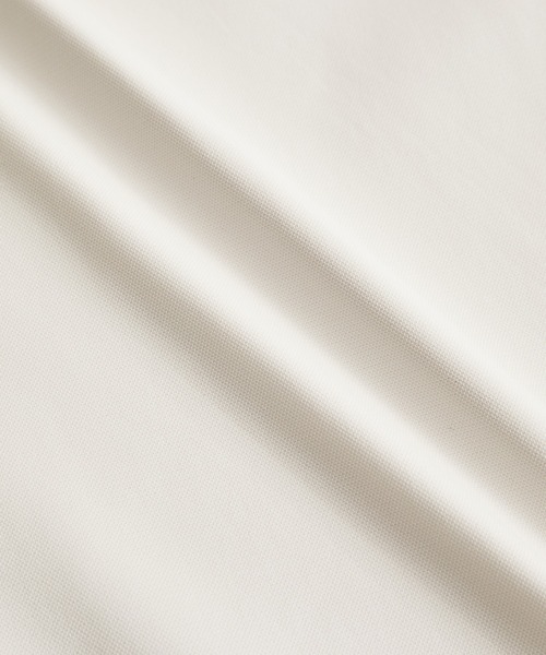 ADAM ET ROPE'(アダムエロペ)の「ポンチ ドロップショルダー キックバック ロングスリーブTee / 高機能ストレッチ / ロングシーズン着用可能(Tシャツ/カットソー・メンズ・ブラック/グレー/オフホワイト/グリーン系その他3・L/M)」の9枚目の写真