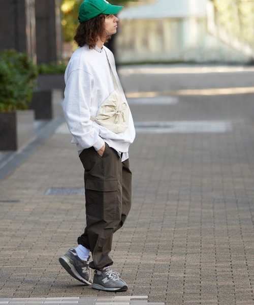 coca(coca)(コカ)の「メンズ ナイロンワッシャーカーゴパンツ(カーゴパンツ・メンズ・カーキ/ブラック・M/L/XL)」の13枚目の写真