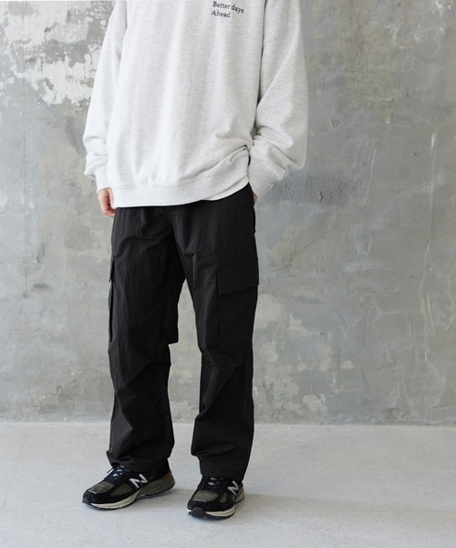 coca(coca)(コカ)の「メンズ ナイロンワッシャーカーゴパンツ(カーゴパンツ・メンズ・カーキ/ブラック・M/L/XL)」の7枚目の写真