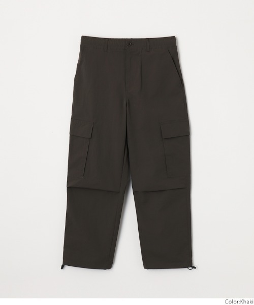 coca(coca)(コカ)の「メンズ ナイロンワッシャーカーゴパンツ(カーゴパンツ・メンズ・カーキ/ブラック・M/L/XL)」の6枚目の写真