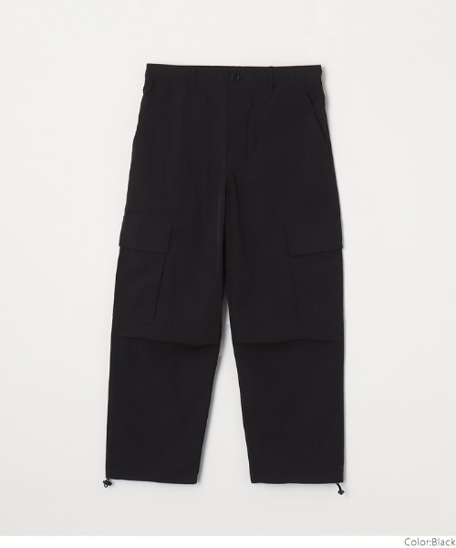 coca(coca)(コカ)の「メンズ ナイロンワッシャーカーゴパンツ(カーゴパンツ・メンズ・カーキ/ブラック・M/L/XL)」の4枚目の写真