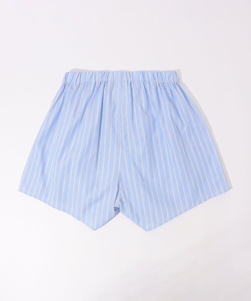 TOMORROWLAND HOME（トゥモローランドホーム）の「コットンブロードストライプ トランクス（トランクス・メンズ・ブルー系その他2・L/M/S）」の2枚目の写真